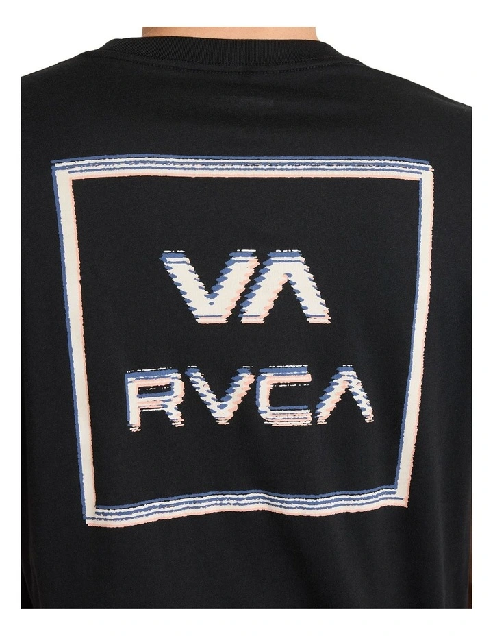 Glitch T-Shirt In Rvca Black image 4