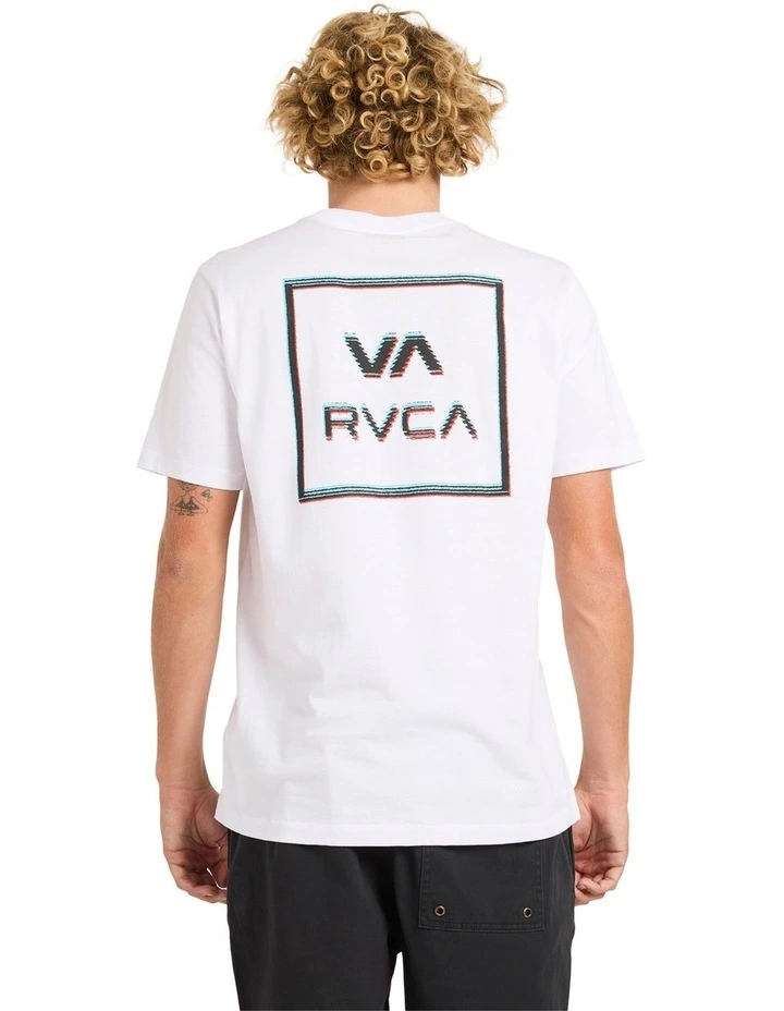 Glitch T-Shirt In White image 2