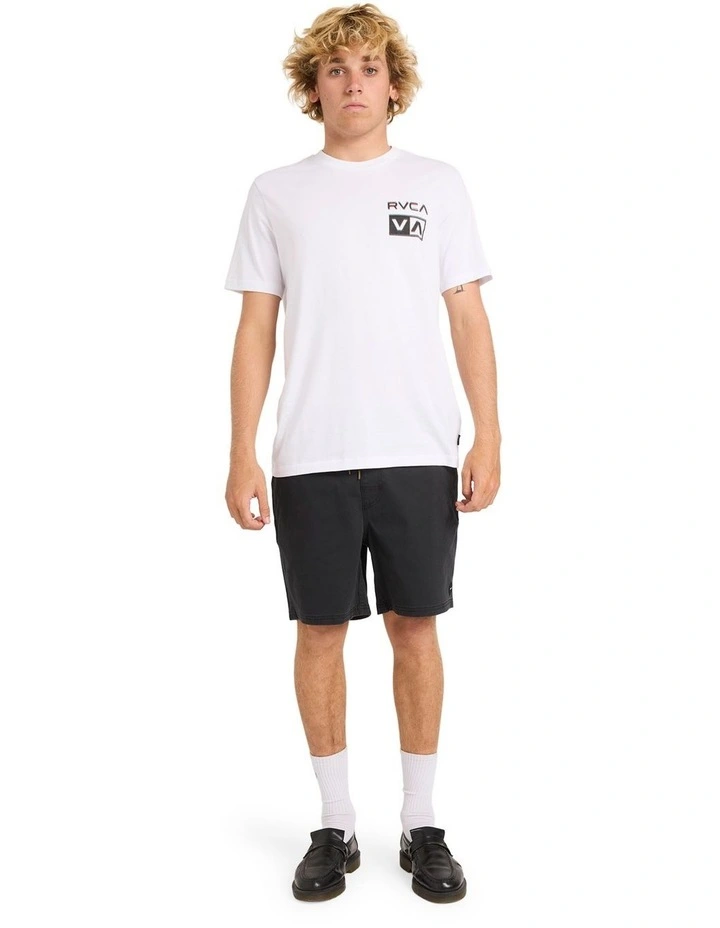 Glitch T-Shirt In White image 5