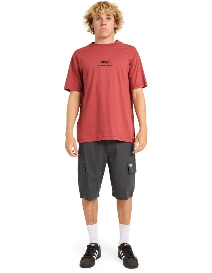 Venom Bite T-Shirt In Dusty Red image 5