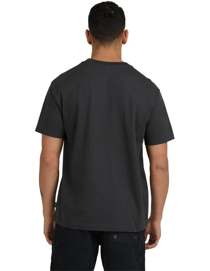 RVCA Basic T-Shirt In Black image 2