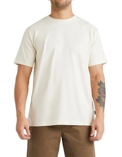 RVCA Basic T-Shirt In Natural