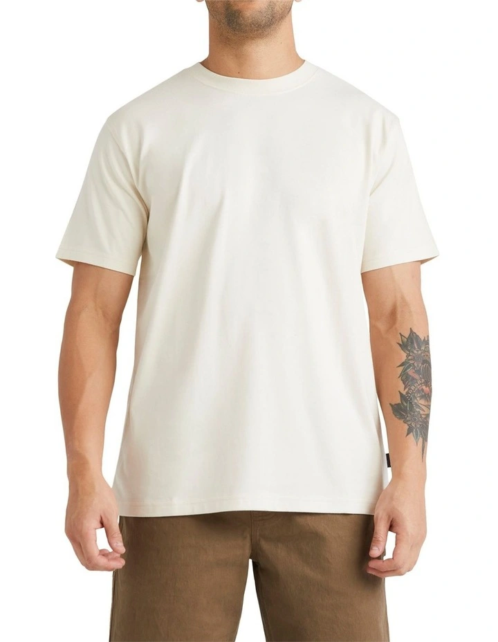 RVCA Basic T-Shirt In Natural image 1