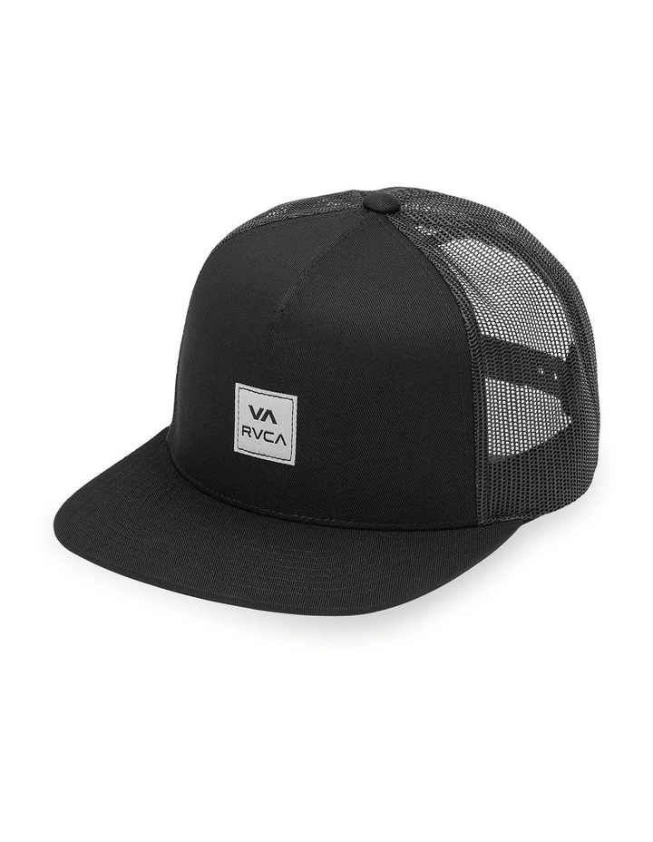 VA ATW Trucker Cap in Black image 1