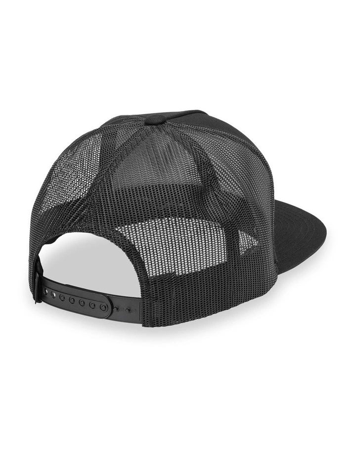 VA ATW Trucker Cap in Black image 2
