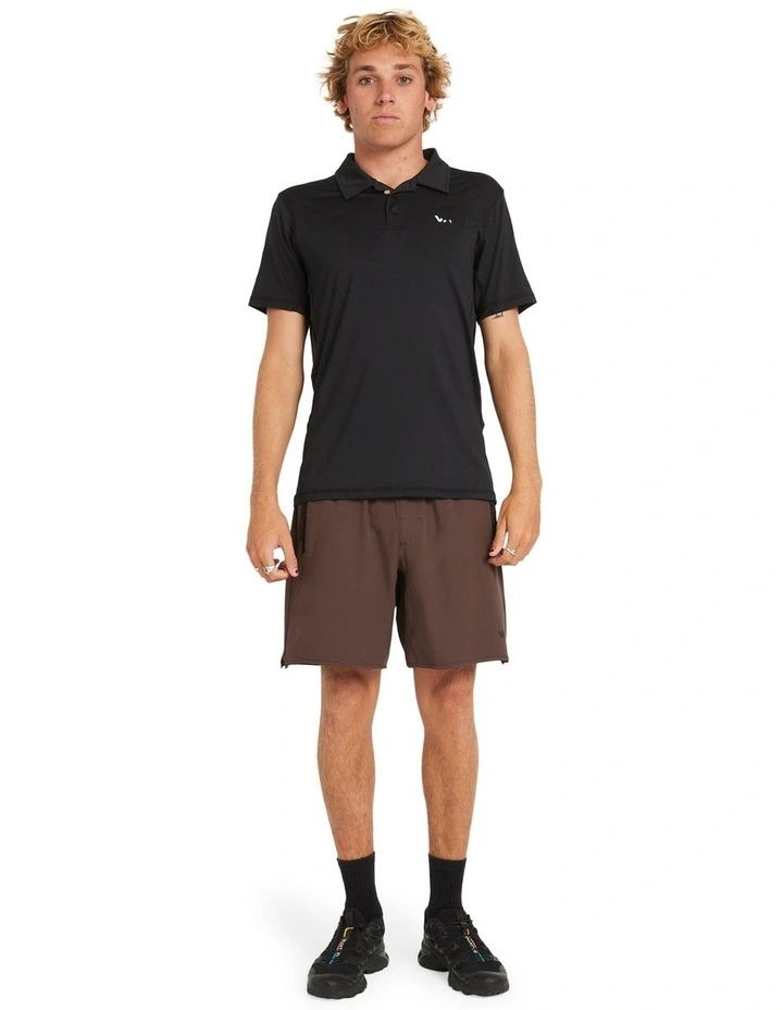 Sport Vent Polo in Black image 5