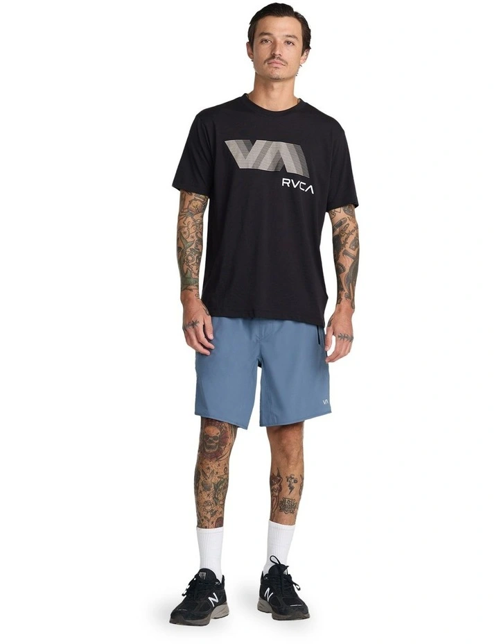 Yogger Stretch 17 Sports Shorts in Vintage Navy image 5