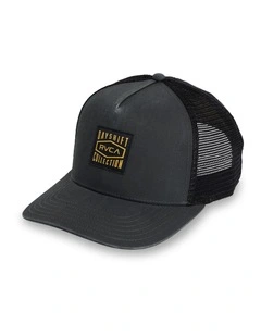Dayshift Canvas Trucker Cap in Black