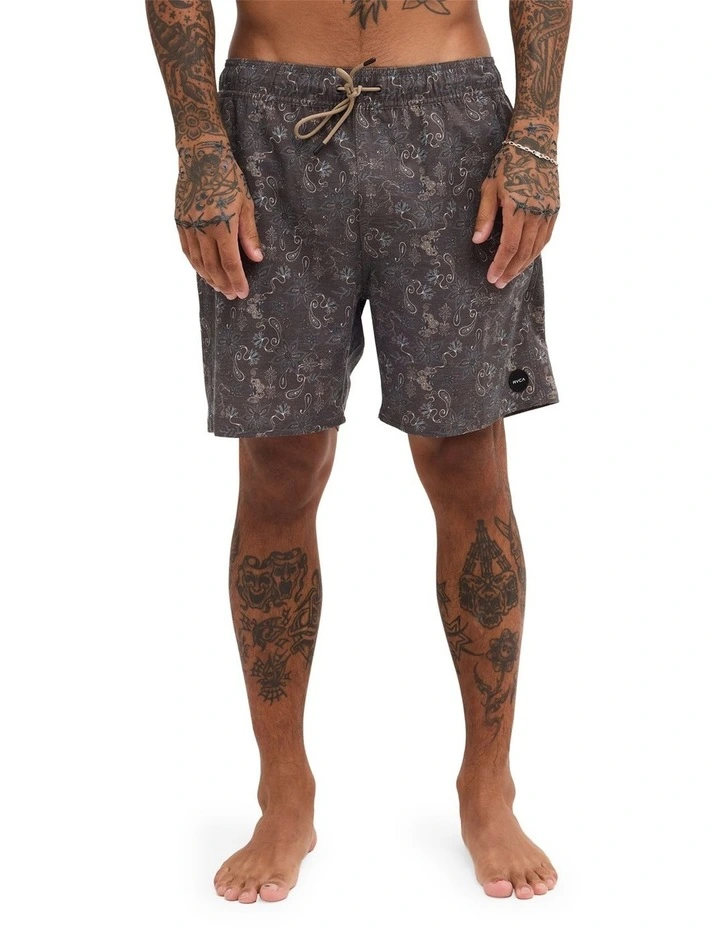 Atlantic Elastic 17 Boardshorts in Chocolate image 1