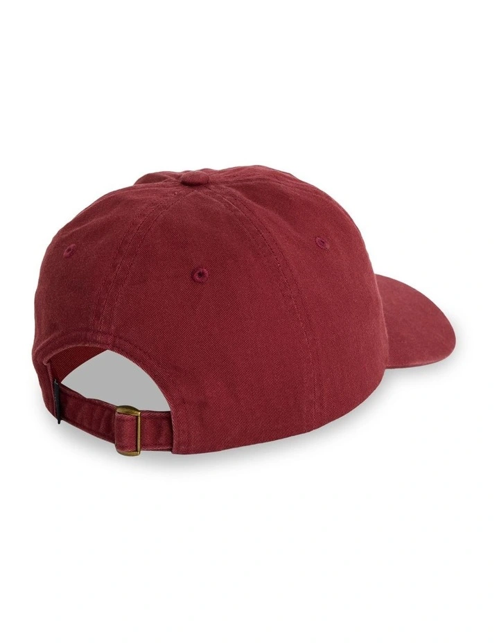 Dad Cap in Red image 2