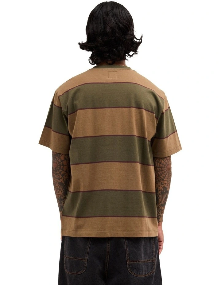 Dayshift Stripe T-Shirt in Fatigue image 2