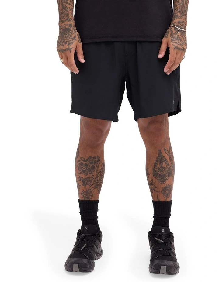Yogger 2 In 1 17 Training Shorts In Black image 1