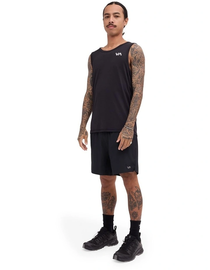 Yogger 2 In 1 17 Training Shorts In Black image 5