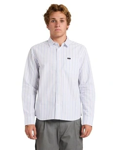 Frederiksberg Long Sleeve Shirt in Ice Blue