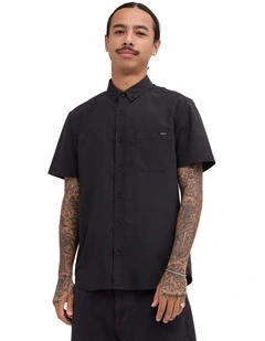 That'll Do Stretch Short Sleeve Shirt In Black