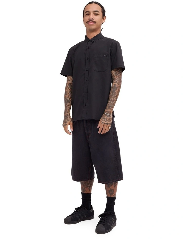 That'll Do Stretch Short Sleeve Shirt In Black image 5