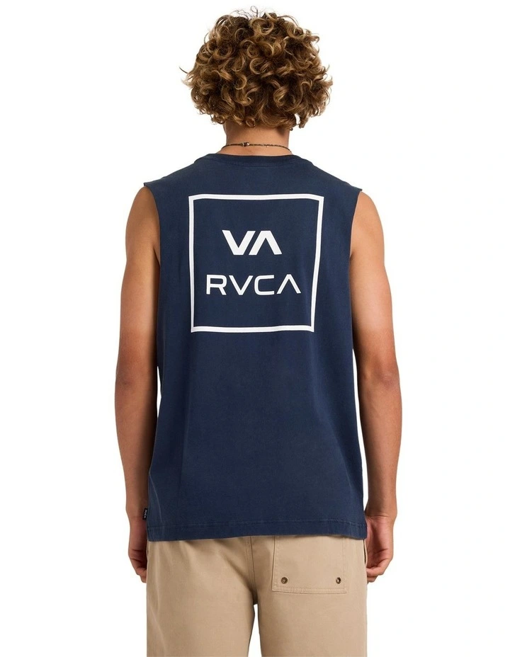 VA All The Ways Muscle Shirts in Navy Marine image 2
