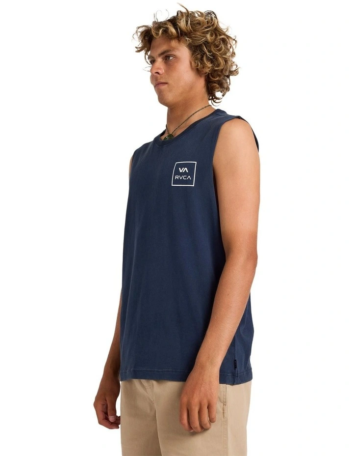 VA All The Ways Muscle Shirts in Navy Marine image 3