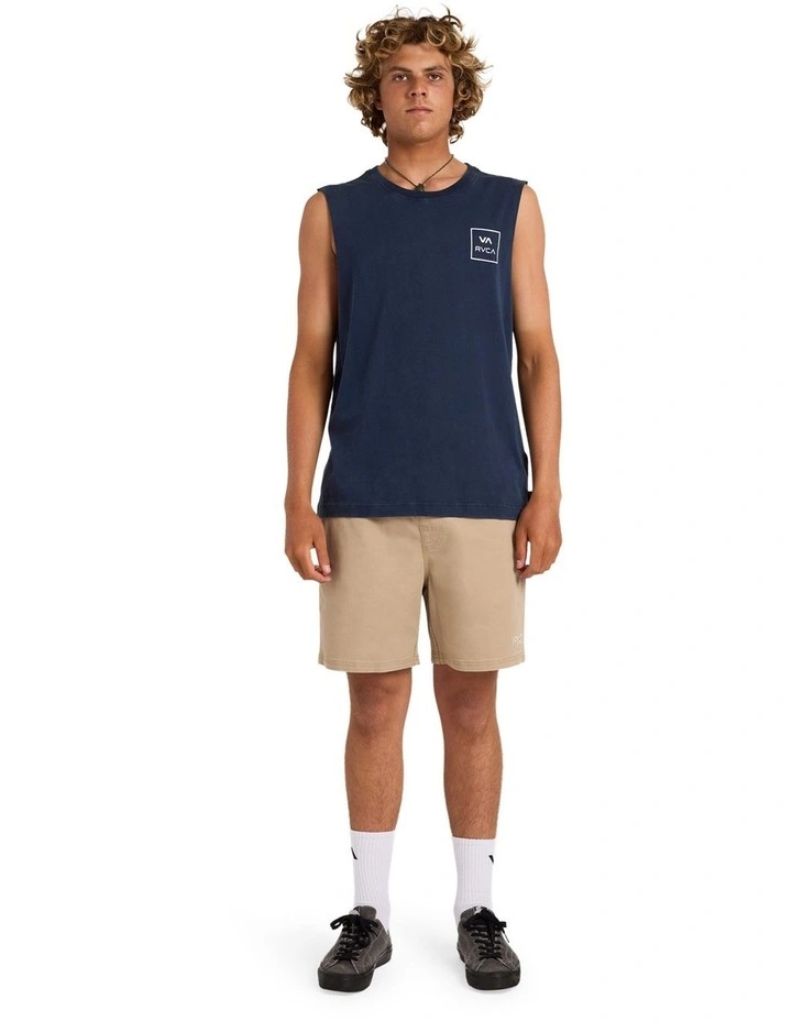 VA All The Ways Muscle Shirts in Navy Marine image 5