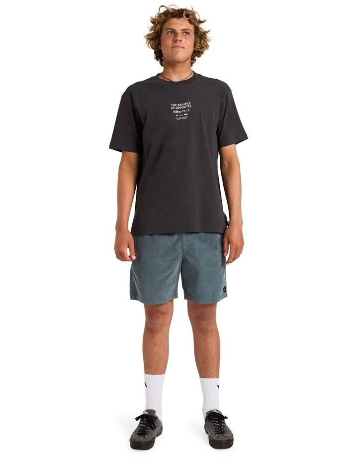 Palm Reel T-Shirt in Pirate Black image 5