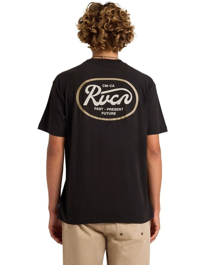 Standard Script T-Shirt in Pirate Black image 2