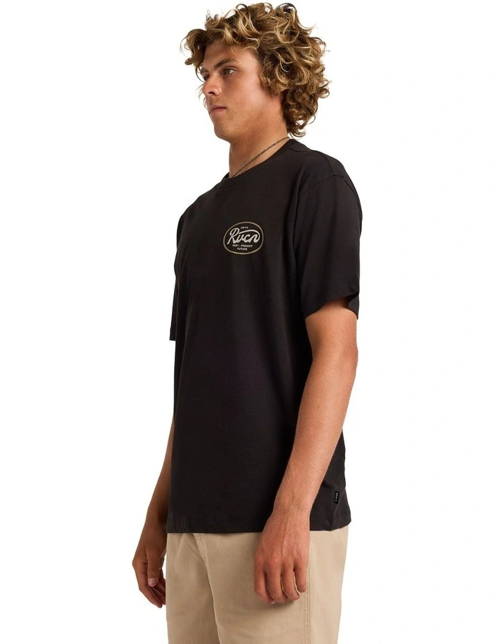 Standard Script T-Shirt in Pirate Black image 3