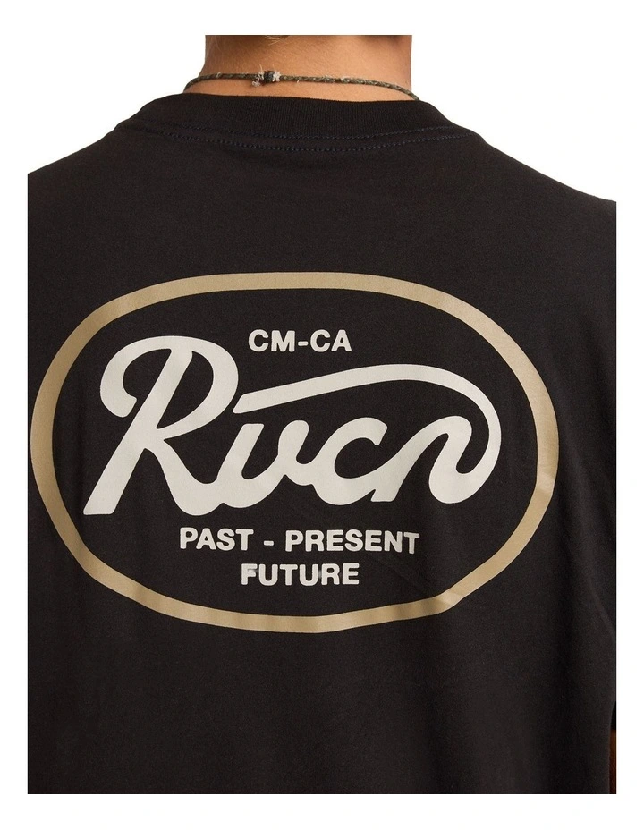 Standard Script T-Shirt in Pirate Black image 4
