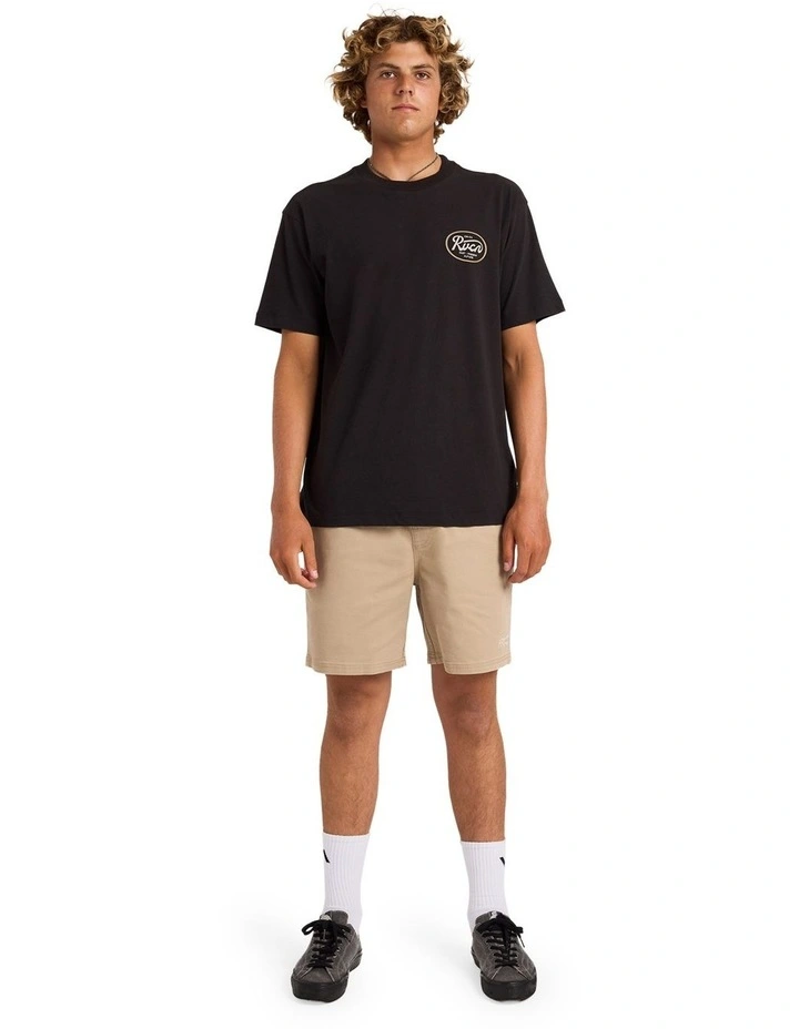 Standard Script T-Shirt in Pirate Black image 5