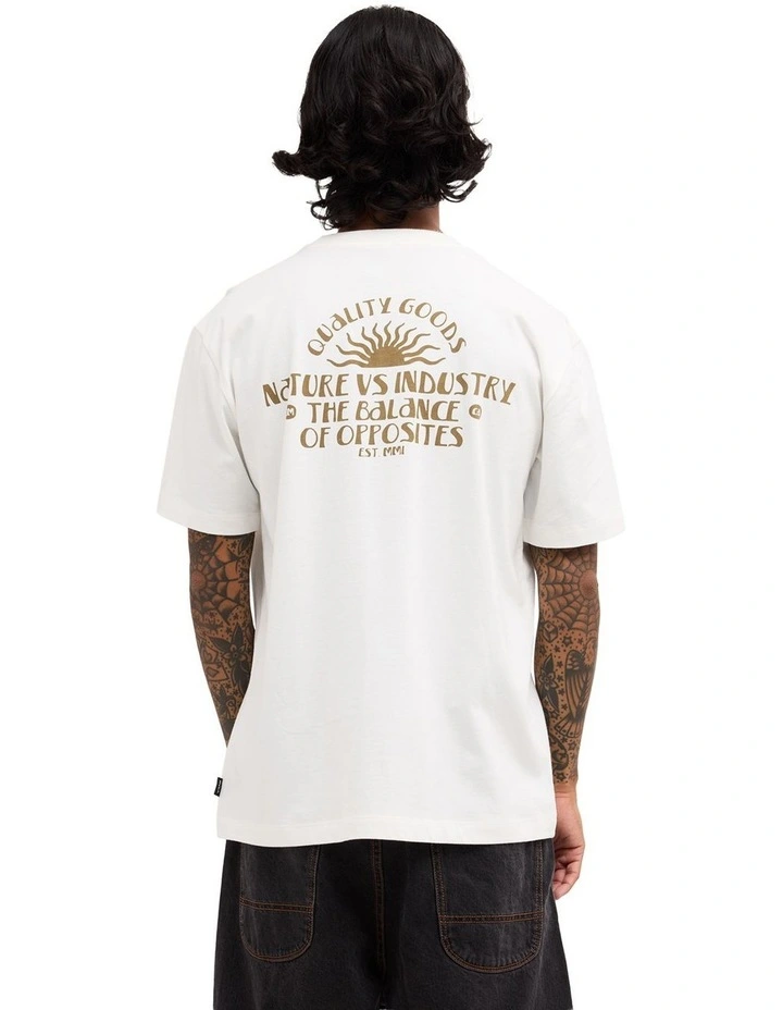 Sun Industries T-Shirt in Antique White image 2