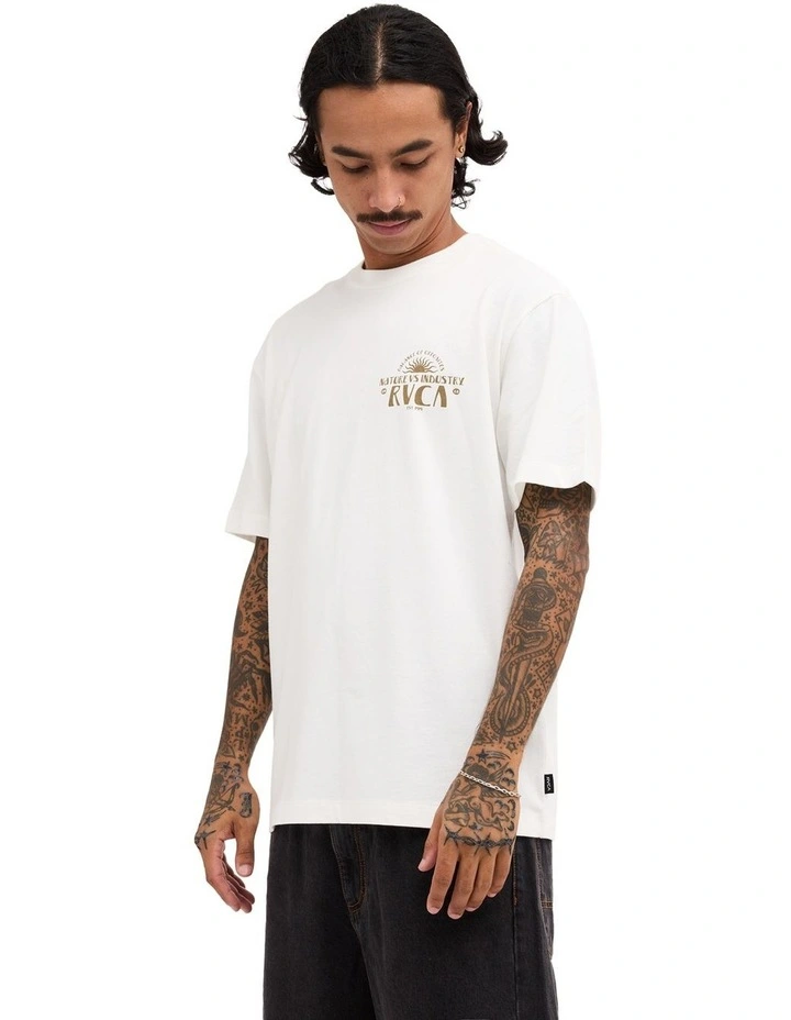 Sun Industries T-Shirt in Antique White image 3