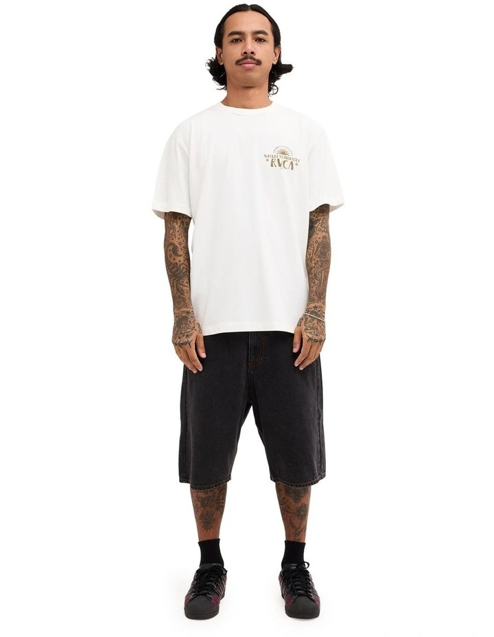 Sun Industries T-Shirt in Antique White image 5