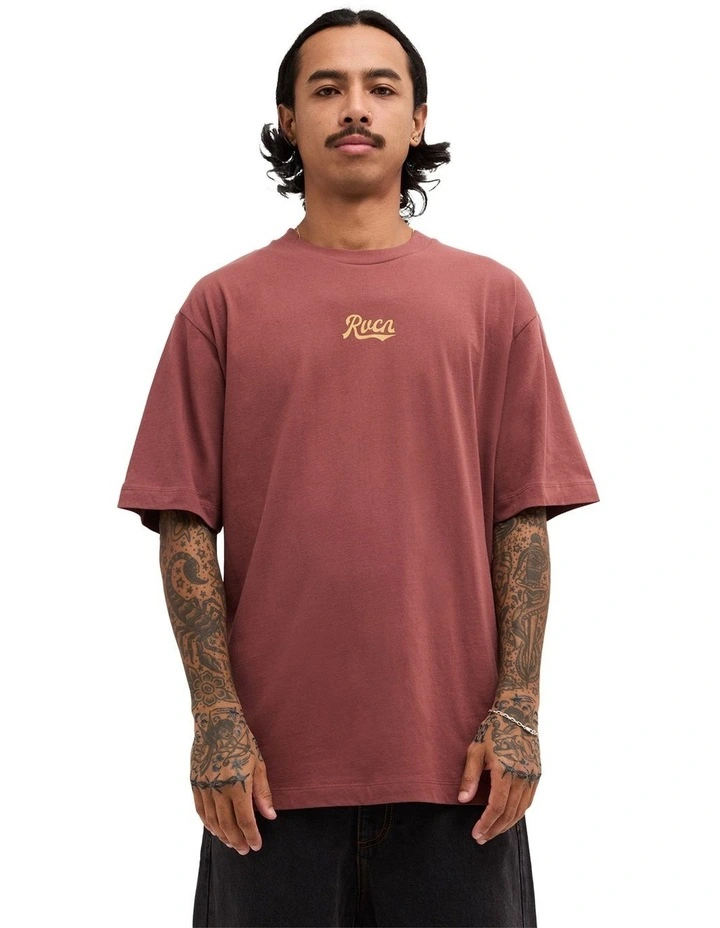Frame Up T-Shirt in Red Earth image 1