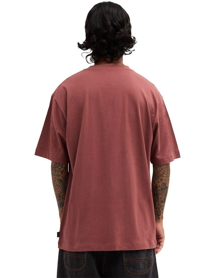 Frame Up T-Shirt in Red Earth image 2