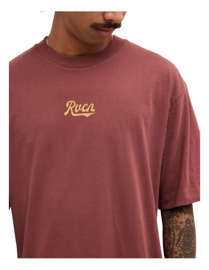 Frame Up T-Shirt in Red Earth image 4