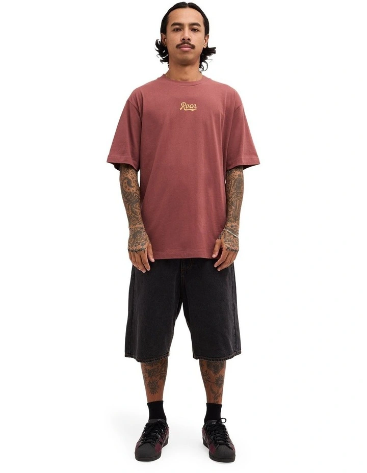 Frame Up T-Shirt in Red Earth image 5