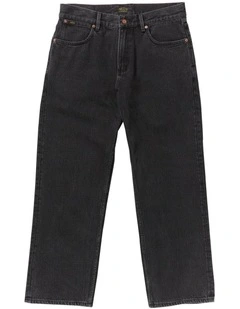 Americana Dayshift Denim Jeans in Black Rinse