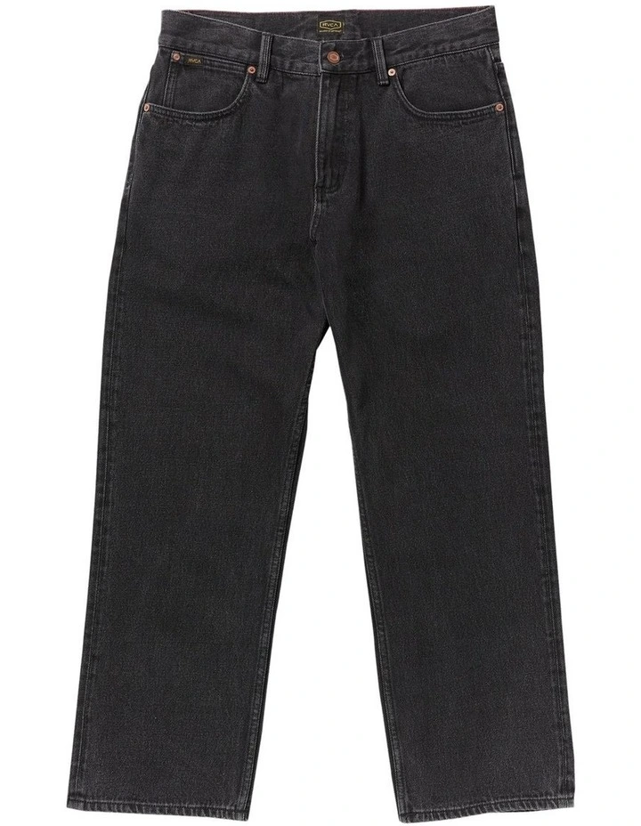 Americana Dayshift Denim Jeans in Black Rinse image 1