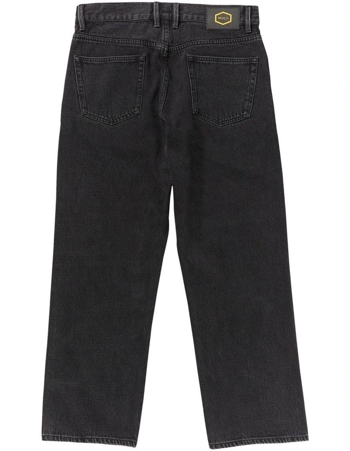 Americana Dayshift Denim Jeans in Black Rinse image 2