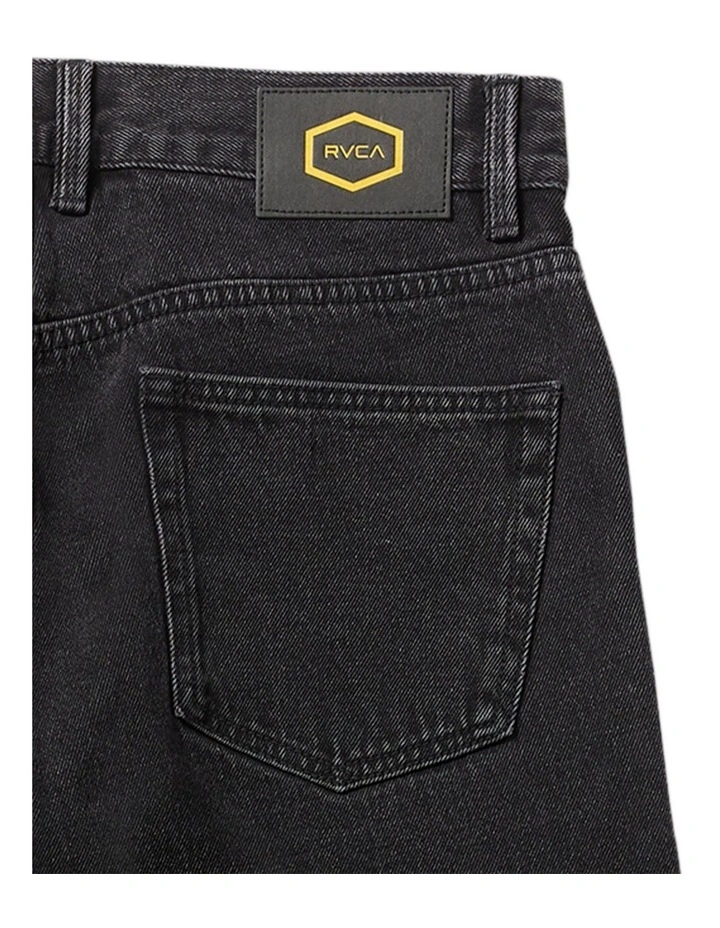 Americana Dayshift Denim Jeans in Black Rinse image 3