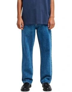 Americana Dayshift Denim Jeans in Blue Collar