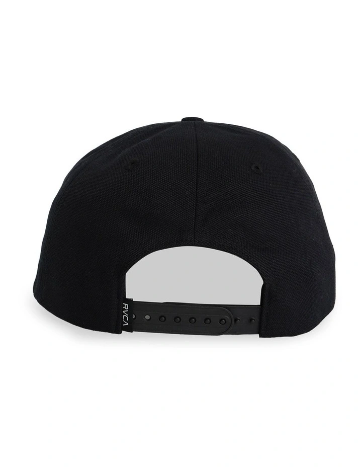 Rat Nest Snapback Cap in Black image 2