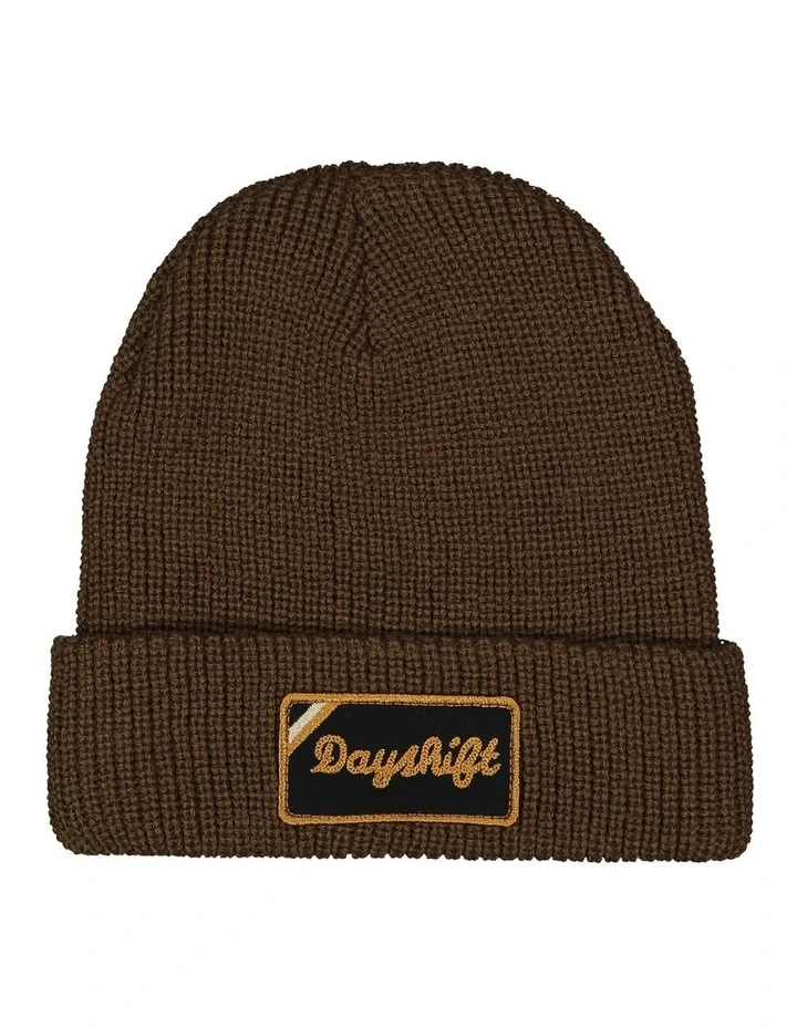 Dayshift 2 Beanie in Mocha image 1