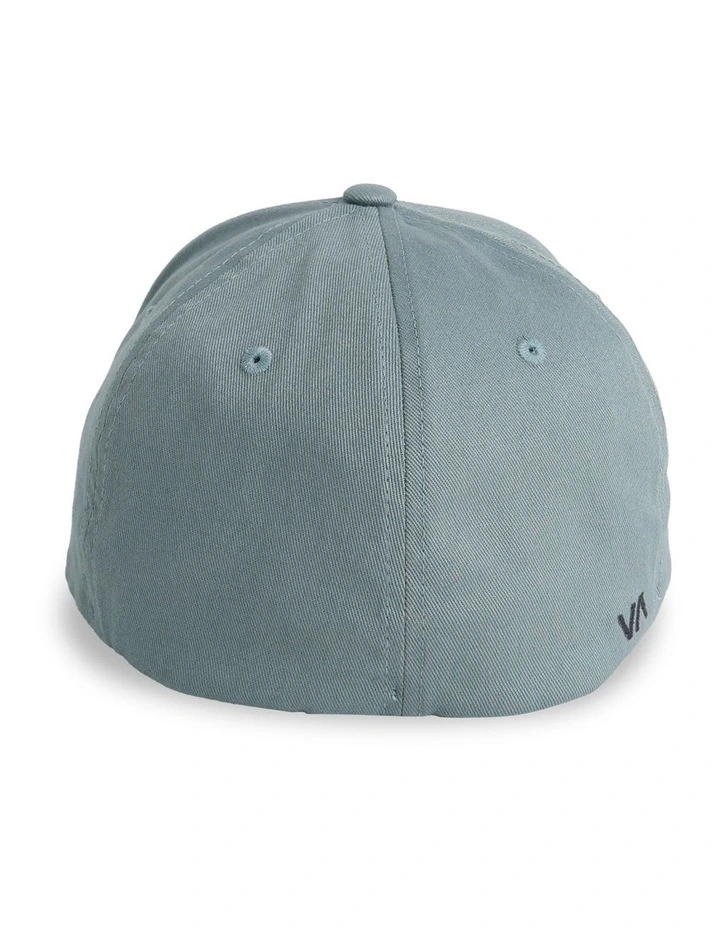 RVCA Flexfit Cap in Lead image 2
