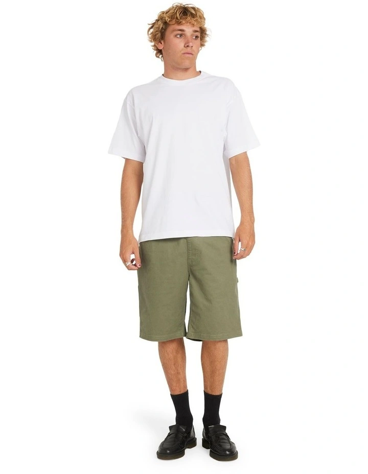 Americana Carpenter Walkshorts in Army image 5