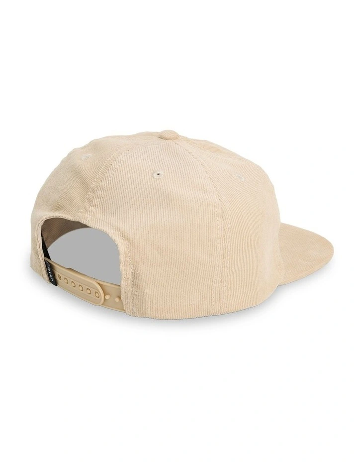 Big Rvca Cord Cap in Silver Bleach image 2
