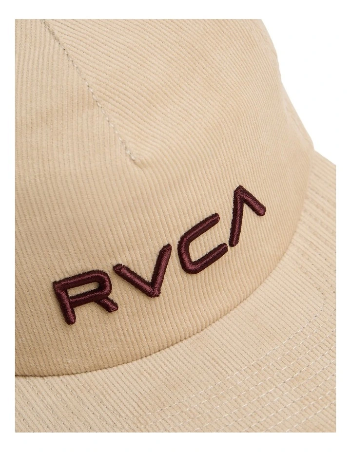 Big Rvca Cord Cap in Silver Bleach image 3