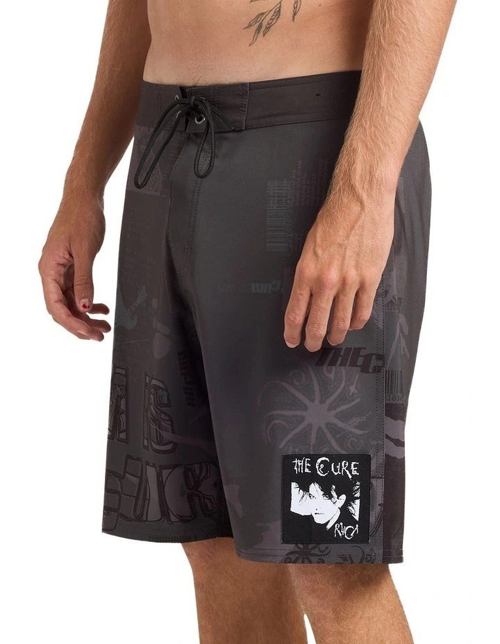 The Cure 18 Inch Boardshorts in Black image 3