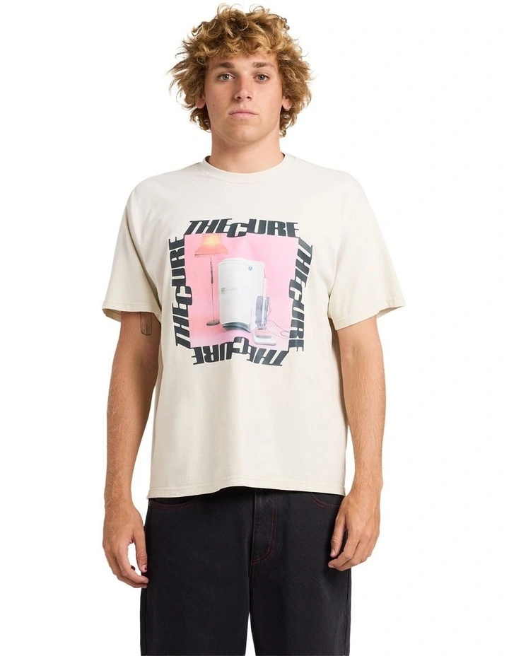 Three Imaginary Boys T-Shirt in Silver Bleach image 1