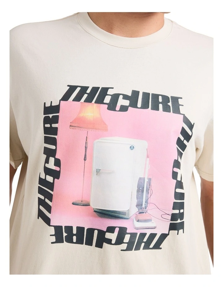 Three Imaginary Boys T-Shirt in Silver Bleach image 5