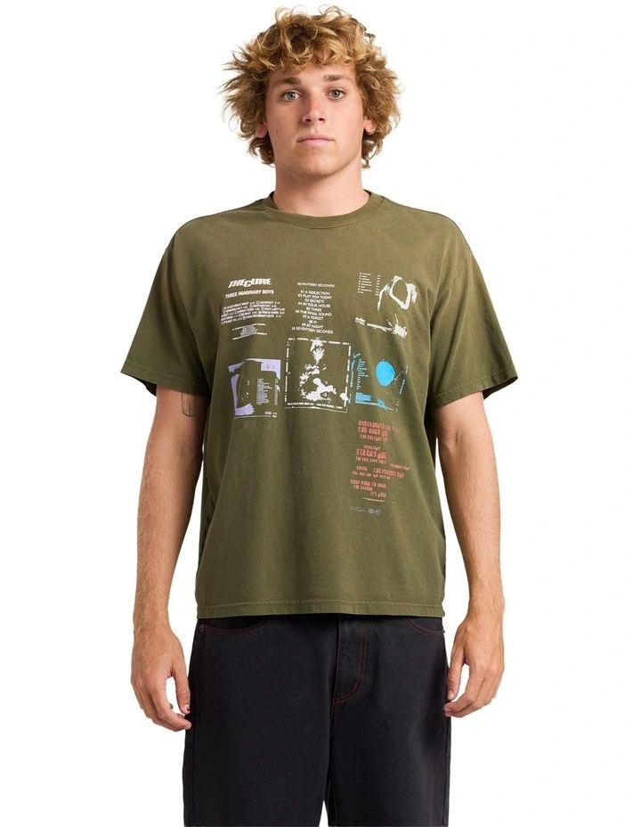 Back Cover 50 Years T-Shirt in Fatigue image 1
